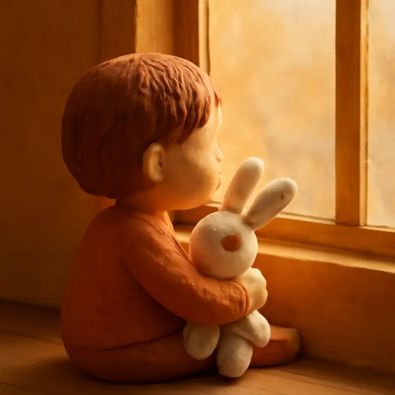 Sample page in clay style